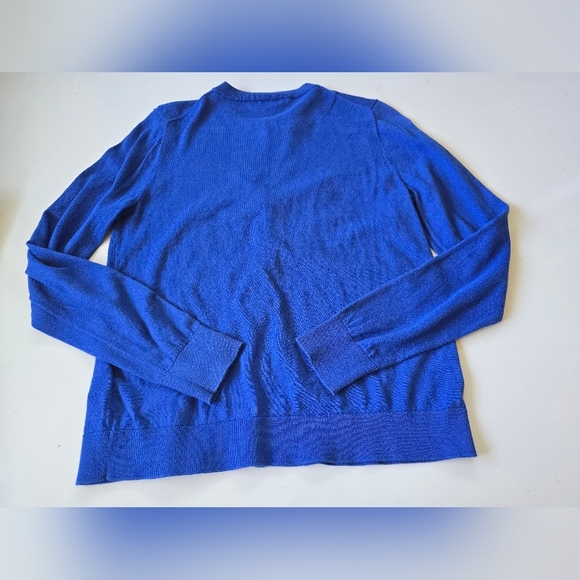 J.crew Factory The Caryn Cardigan M Blue - Picture 2 of 8